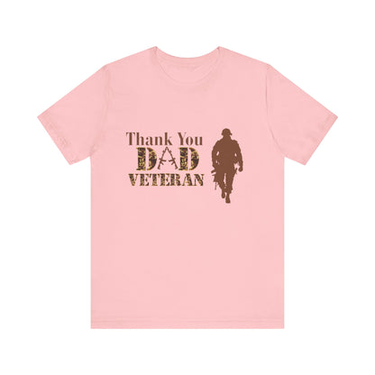 Thank You Dad Veteran T-Shirt