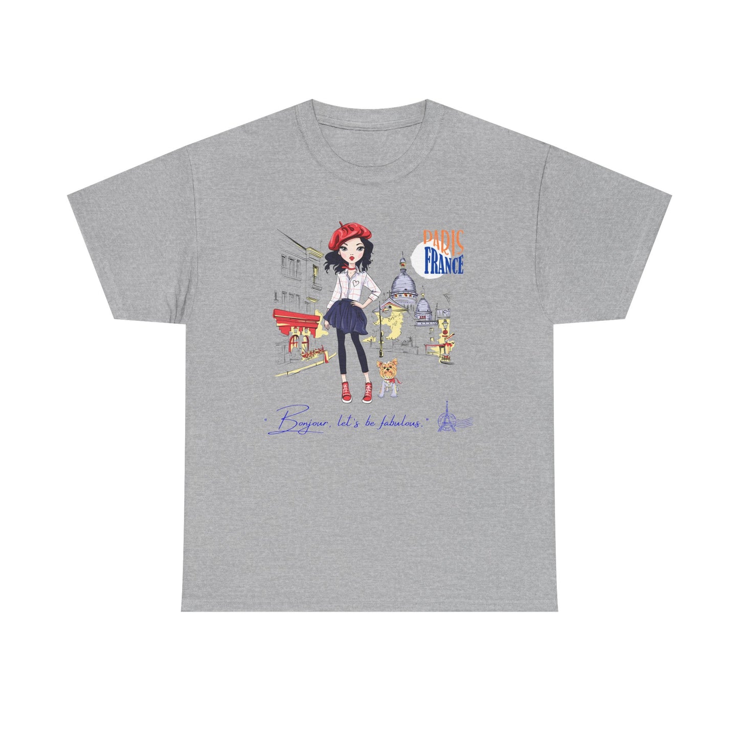 Paris Fashion Girl  T-Shirt”