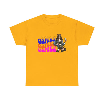 Drink Coffee, Be Happy T-Shirt”