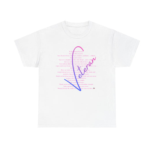Veteran woman T-Shirt”