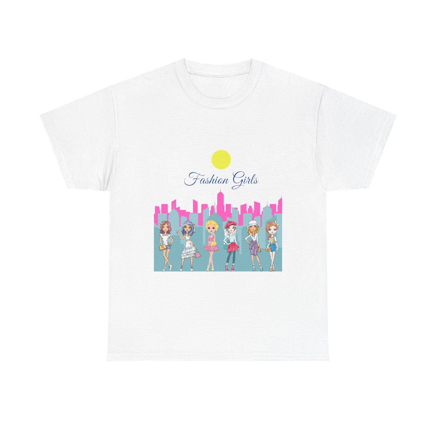 “City of fashion girls”  T-Shirt”