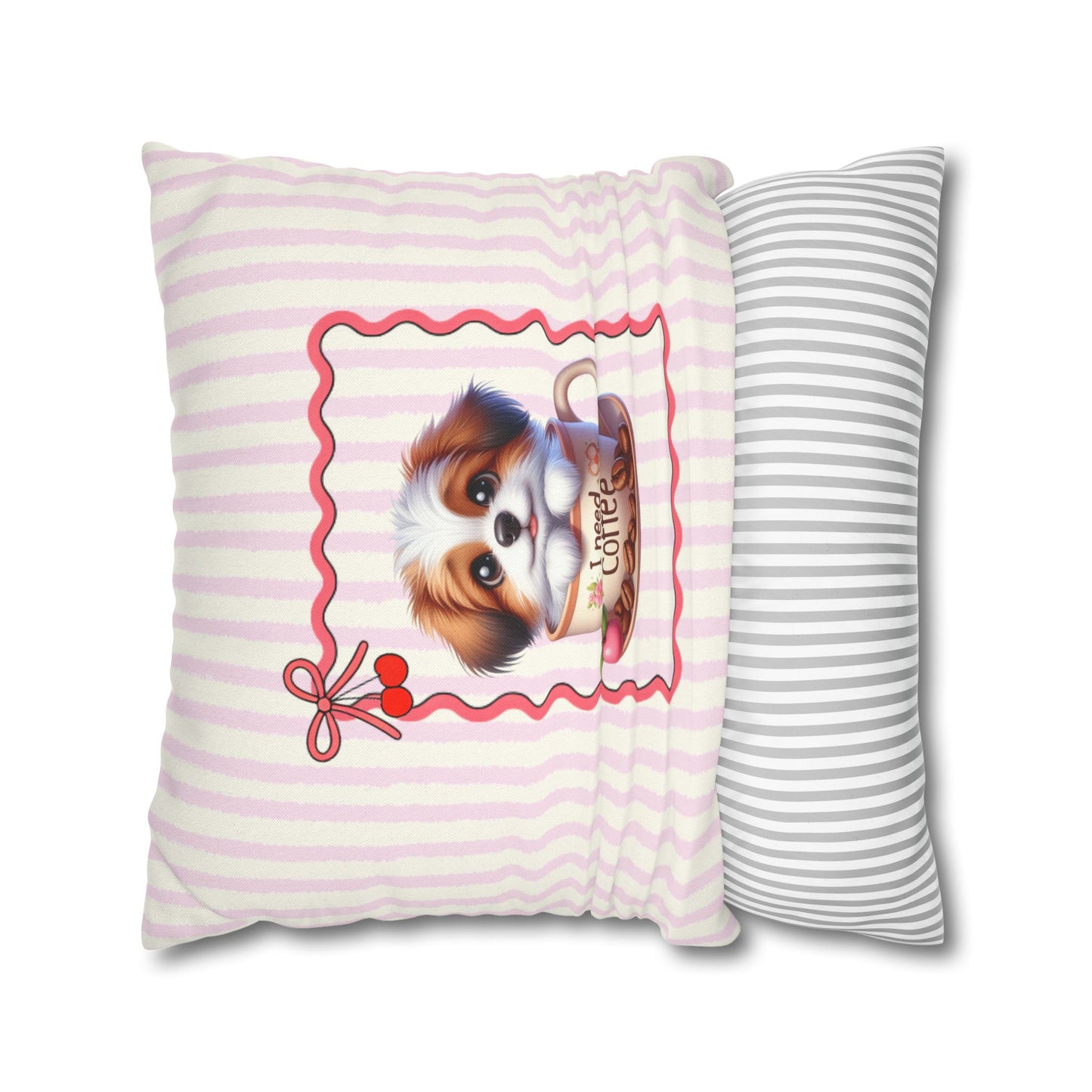 Sleepy Dog Throw Decor Pillowcase