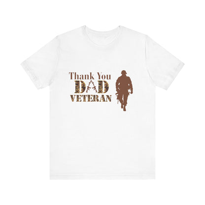 Thank You Dad Veteran T-Shirt