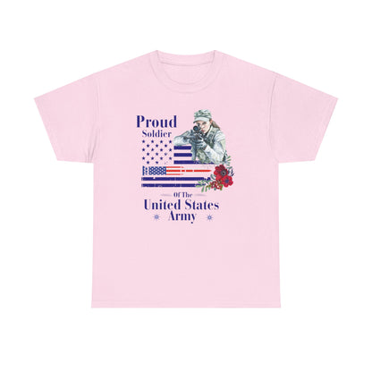 American Woman – Military Heart T-Shirt”