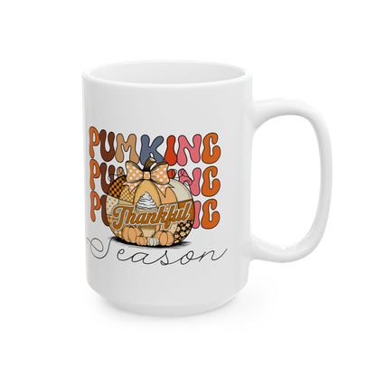Funny Pumpkin mug, Pumpkin mug, Friendsgiving mug.
