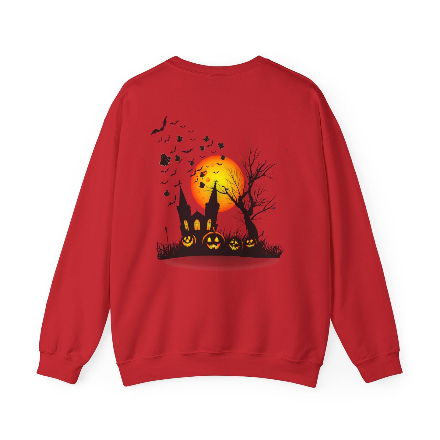 Haunted Castle Halloween Sweatshirt