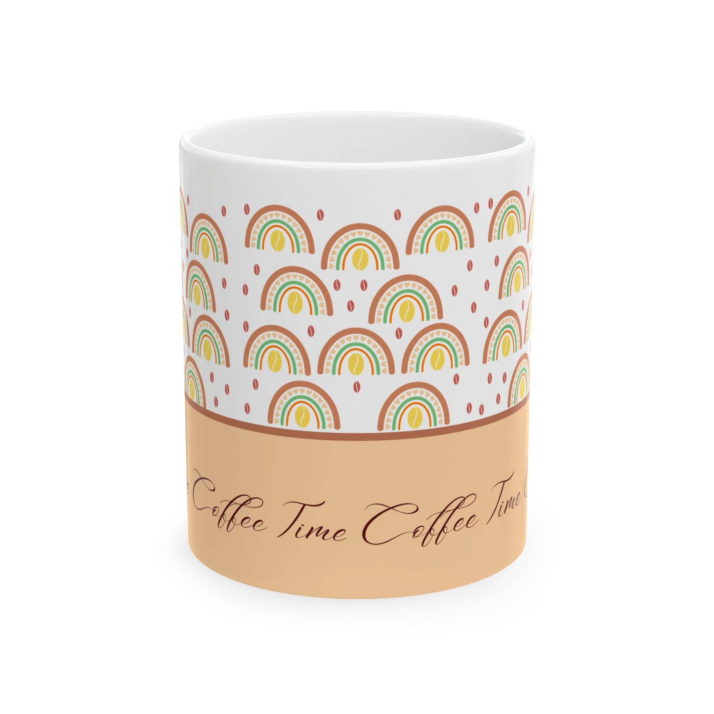 Coffee Rainbow Ceramic Mug