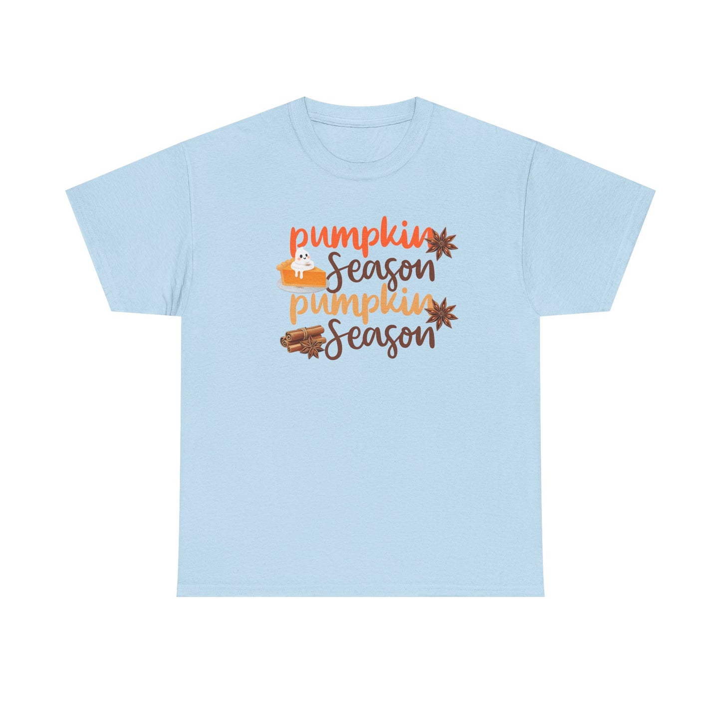 Pumpkin Fall T-Shirt, Cozy Autumn Graphic Tee, Fall Holiday Graphic Tee