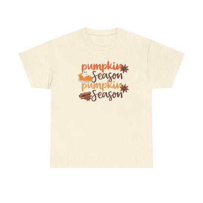 Pumpkin Fall T-Shirt, Cozy Autumn Graphic Tee, Fall Holiday Graphic Tee