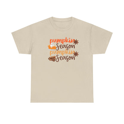 Pumpkin Fall T-Shirt, Cozy Autumn Graphic Tee, Fall Holiday Graphic Tee