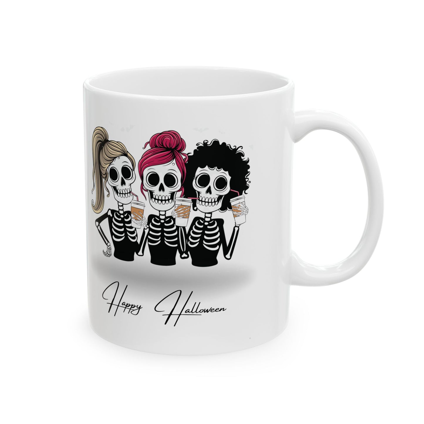Halloween Vibes Ceramic Mug, (11oz, 15oz)