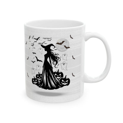 Naughty Little Witch Ceramic Mug, (11oz, 15oz)