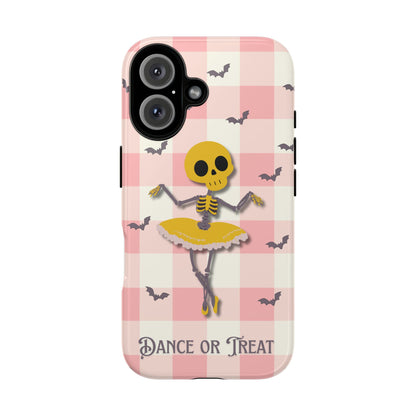 Coquette Skeleton Dance Phone Case