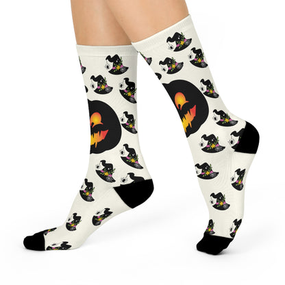 Pumpkin Spice Magic Crew Socks