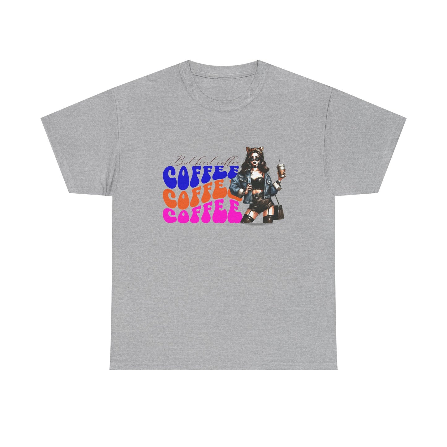 Drink Coffee, Be Happy T-Shirt”