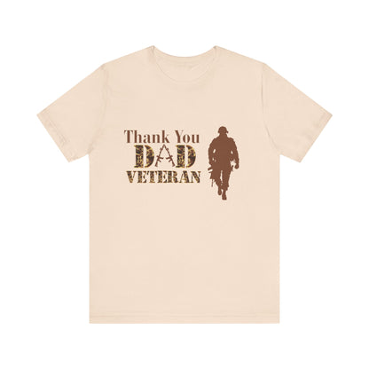 Thank You Dad Veteran T-Shirt