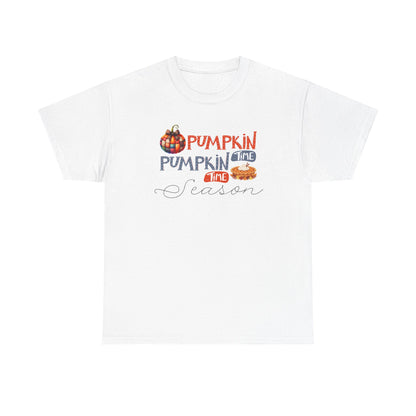 Pumpkin Fall T-Shirt, Cozy Autumn Graphic Tee, Fall Holiday Graphic Tee