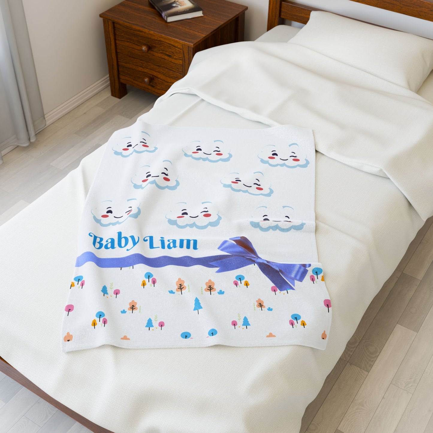 Baby Blanket{30x40} Personalized blankets, custom blankets, blankets with name.