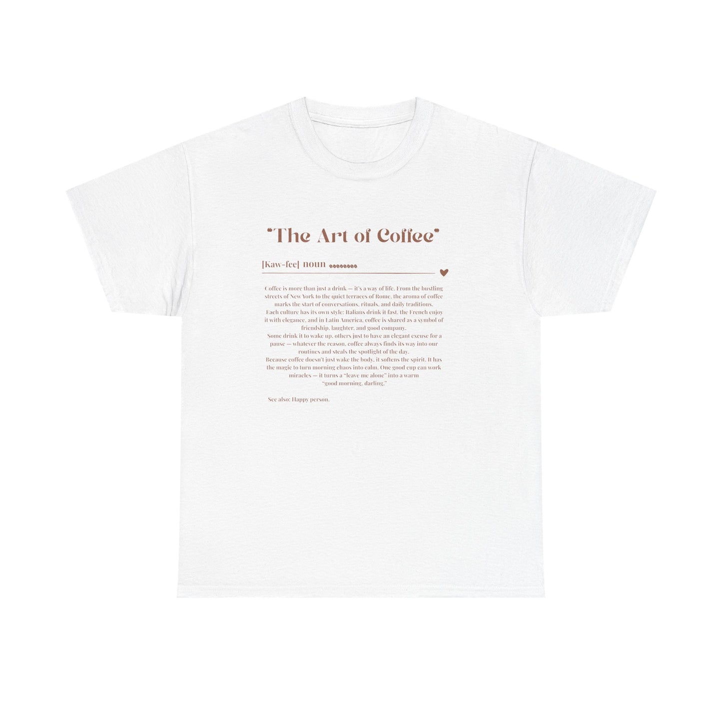 Coffee Lover T-Shirt”