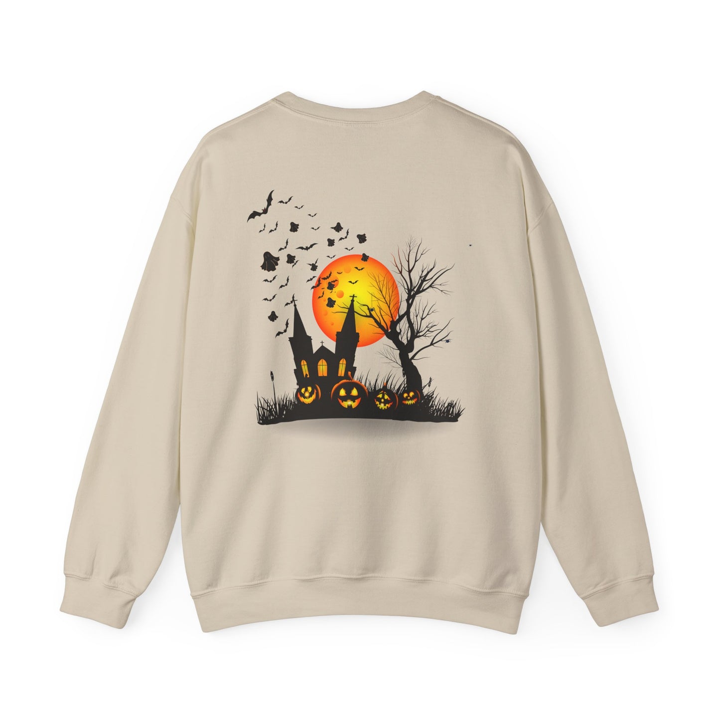Haunted Castle Halloween Sweatshirt