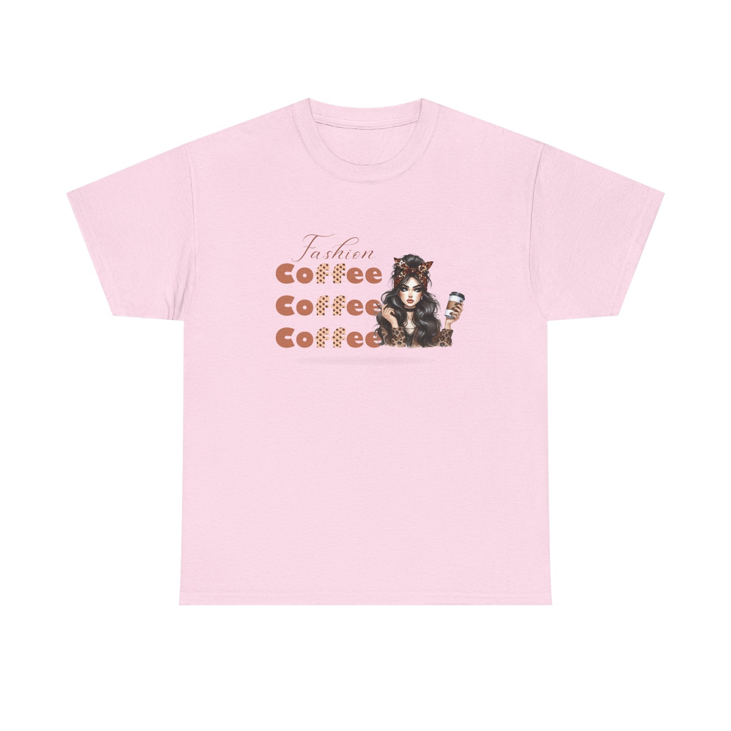 Fashion Girl Coffee T-Shirt”