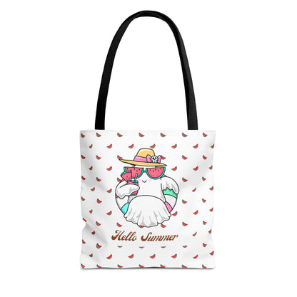 Cozy Hello Summer Tote Bag