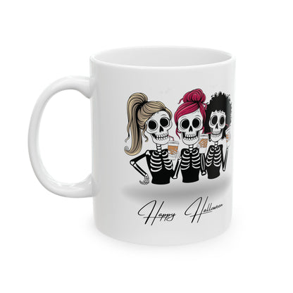 Halloween Vibes Ceramic Mug, (11oz, 15oz)