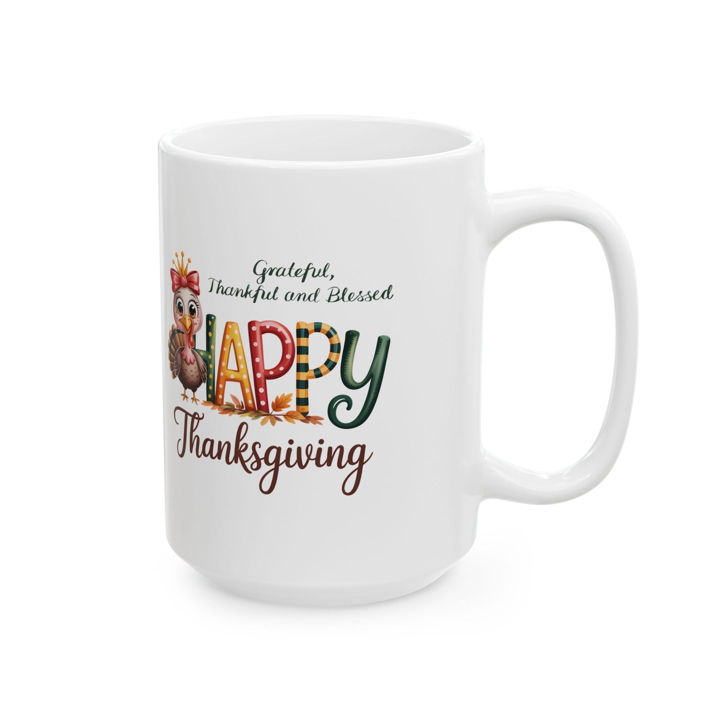 Thanksgiving mug, Turkey mug, Gobble Gobble mug, Friendsgiving mug,