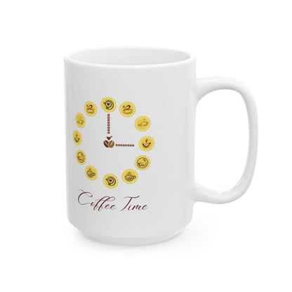 Coffee O’Clock Mug Ceramic Mug