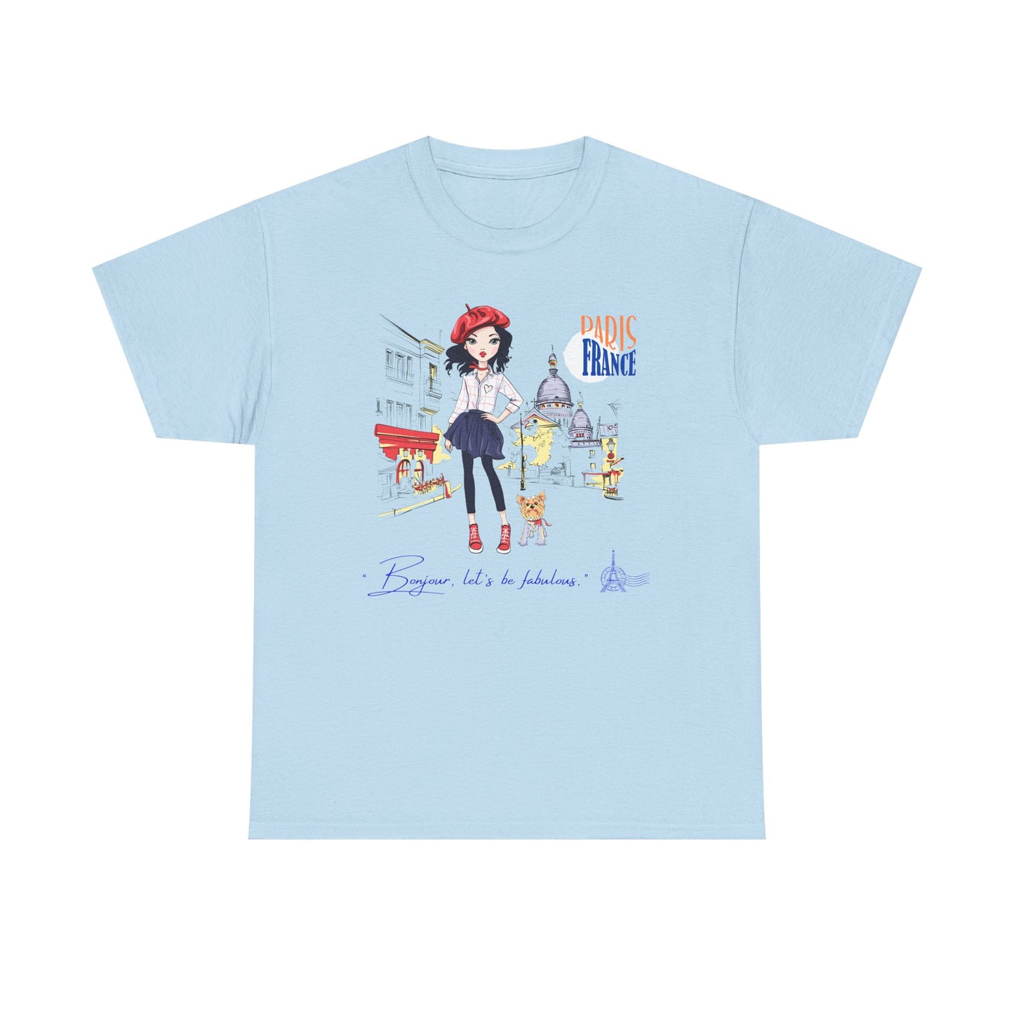Paris Fashion Girl  T-Shirt”