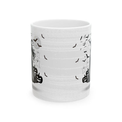 Naughty Little Witch Ceramic Mug, (11oz, 15oz)