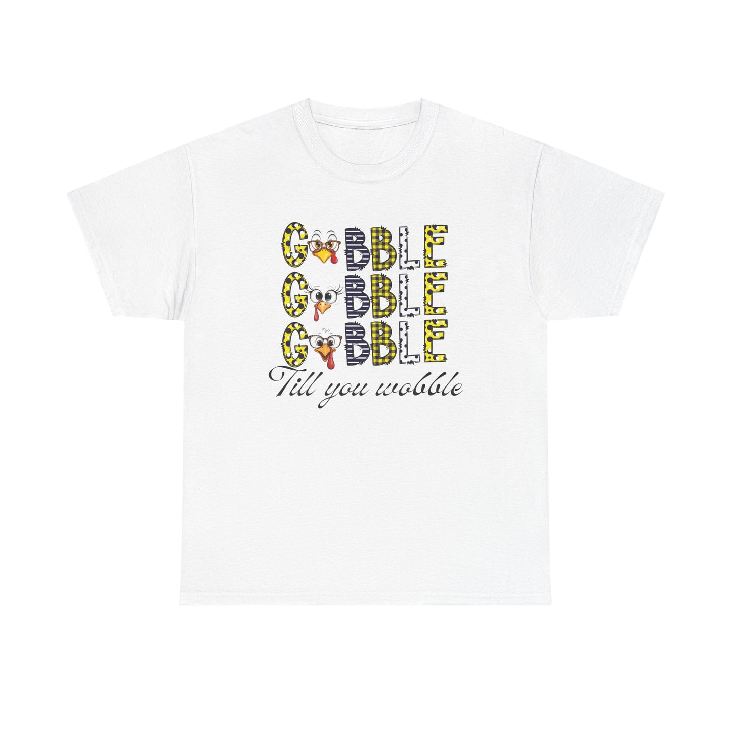 Funny Thanksgiving t-shirt, Seasonal shirt, Gobble Gobble shirt, Friendsgiving shirt.