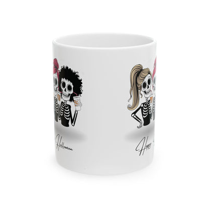 Halloween Vibes Ceramic Mug, (11oz, 15oz)