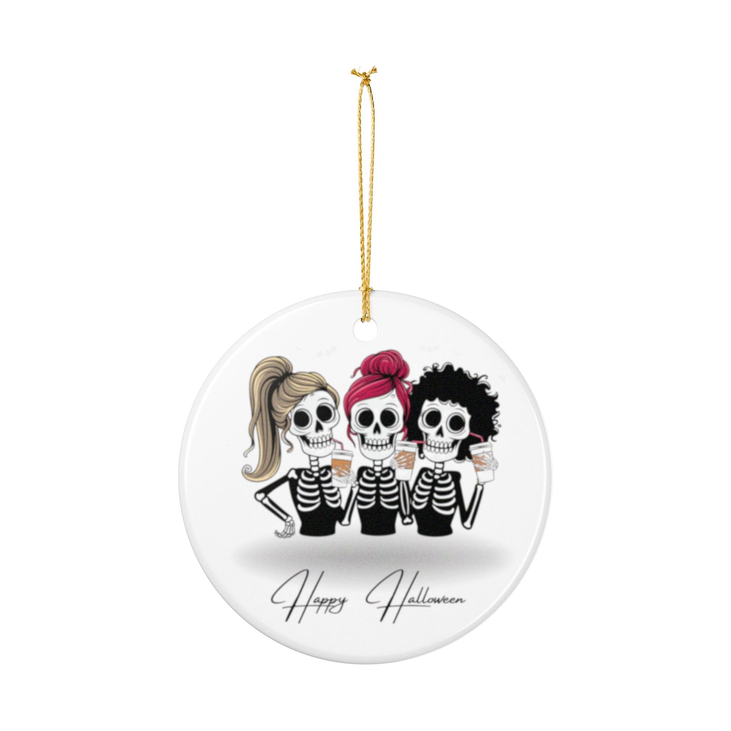 Spooky Charm Halloween Ornaments