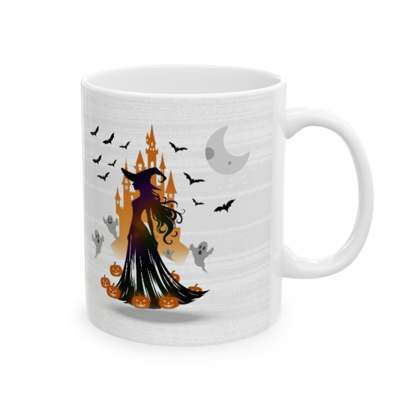 “Mysterious and Charming Ceramic Mug, (11oz, 15oz)