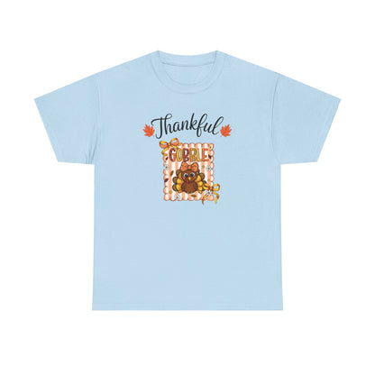 Thankful Thanksgiving t-shirt, Seasonal shirt, Gobble Gobble shirt, Friendsgiving shirt.