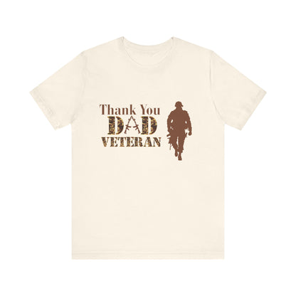 Thank You Dad Veteran T-Shirt