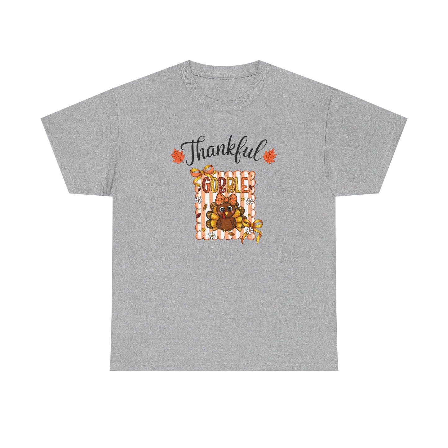 Thankful Thanksgiving t-shirt, Seasonal shirt, Gobble Gobble shirt, Friendsgiving shirt.