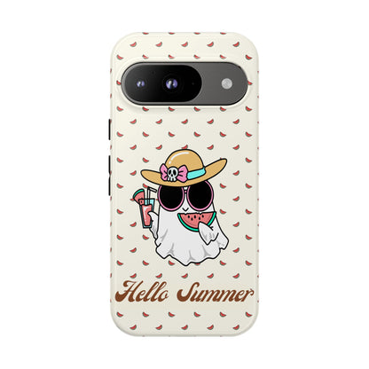 Hello Summer Ghost  Phone Case
