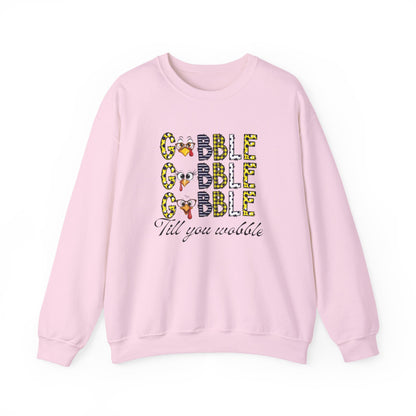 Funny Thanksgiving Sweatshirt, Seasonal Sweatshirt, Gobble Gobble Sweatshirt.