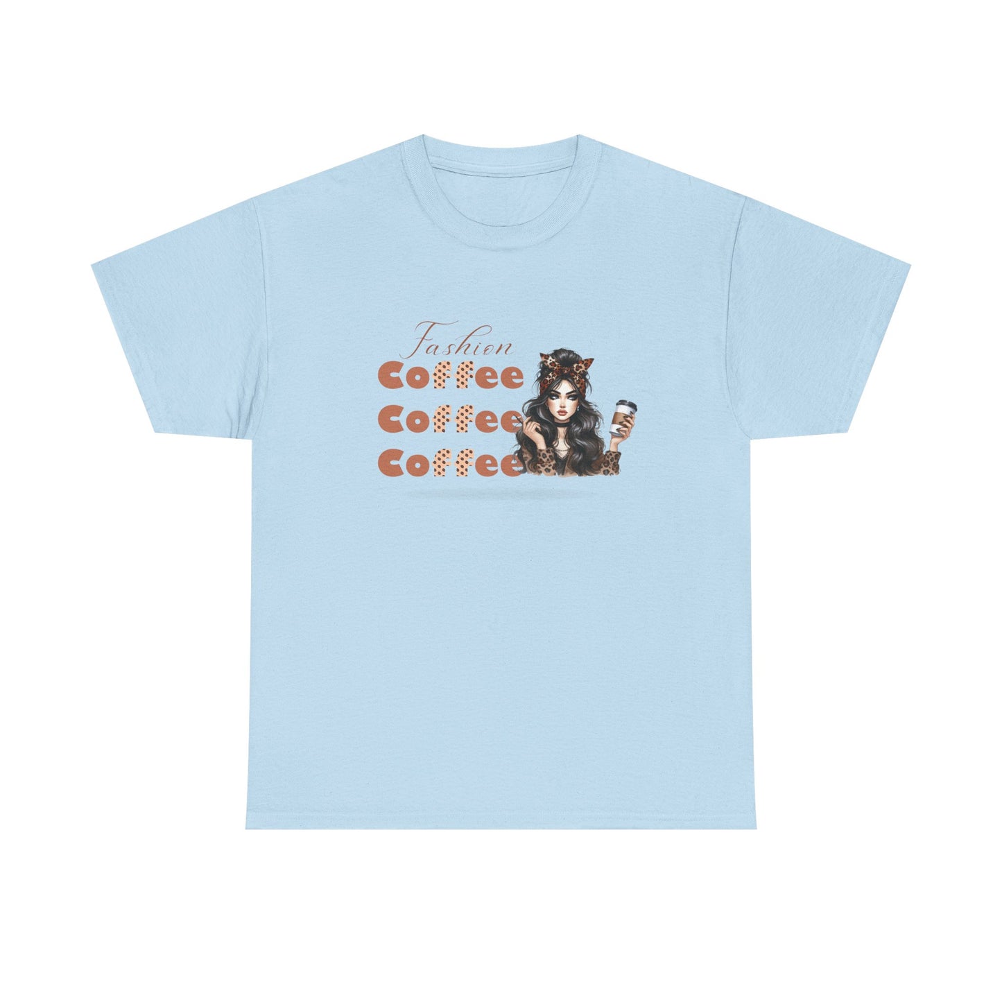 Fashion Girl Coffee T-Shirt”