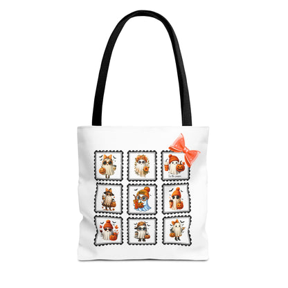 Halloween Coquette Charm Tote Bag