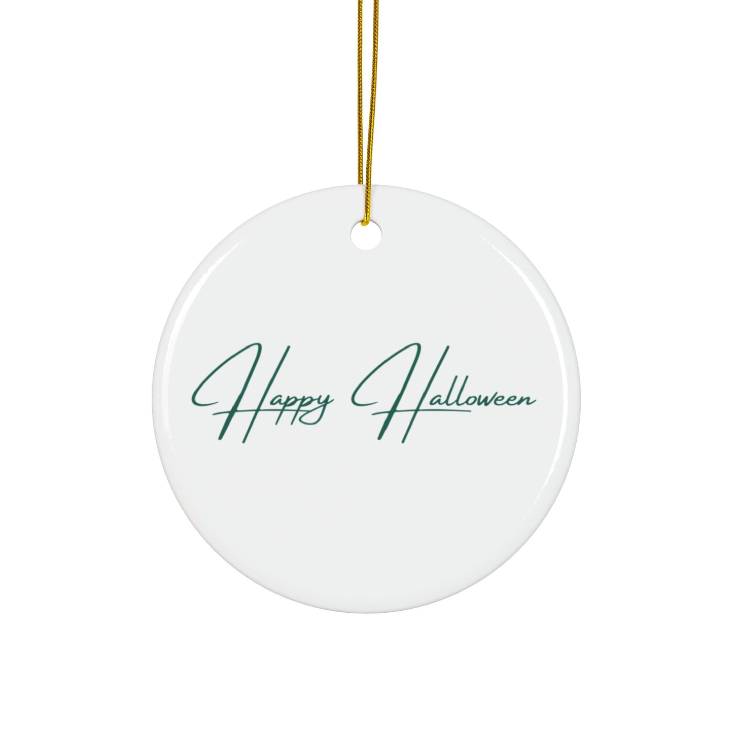 Ghostly Glow Halloween Ornament