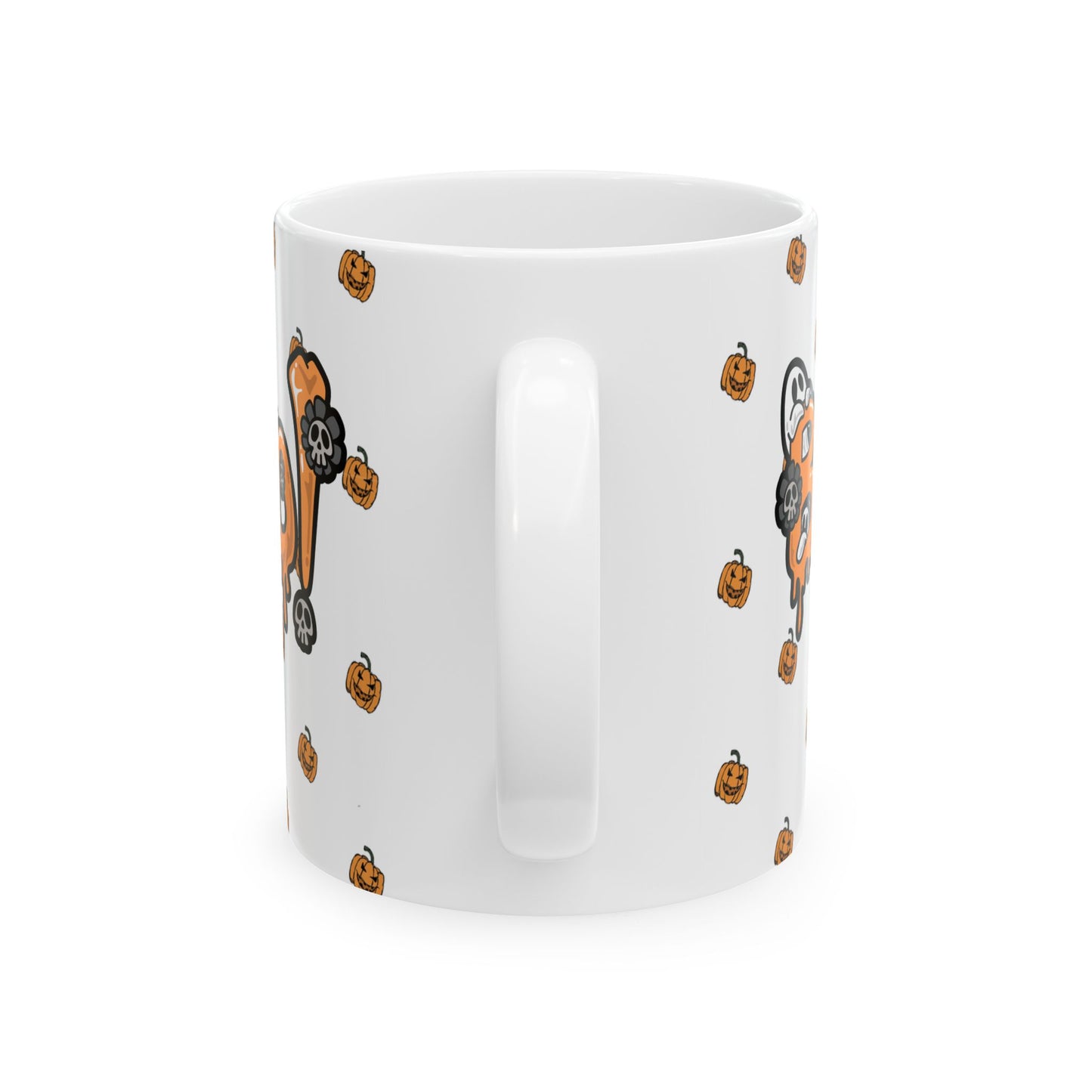 Copy Pumpkin Halloween Ceramic Mug