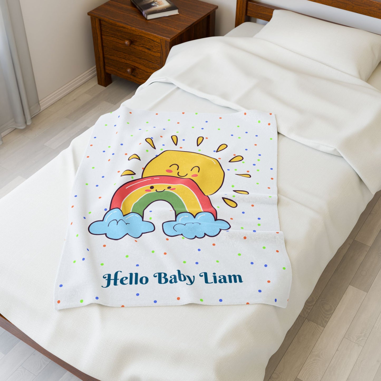 Baby Blanket{30x40} Personalized blankets, custom blankets, blankets with name.