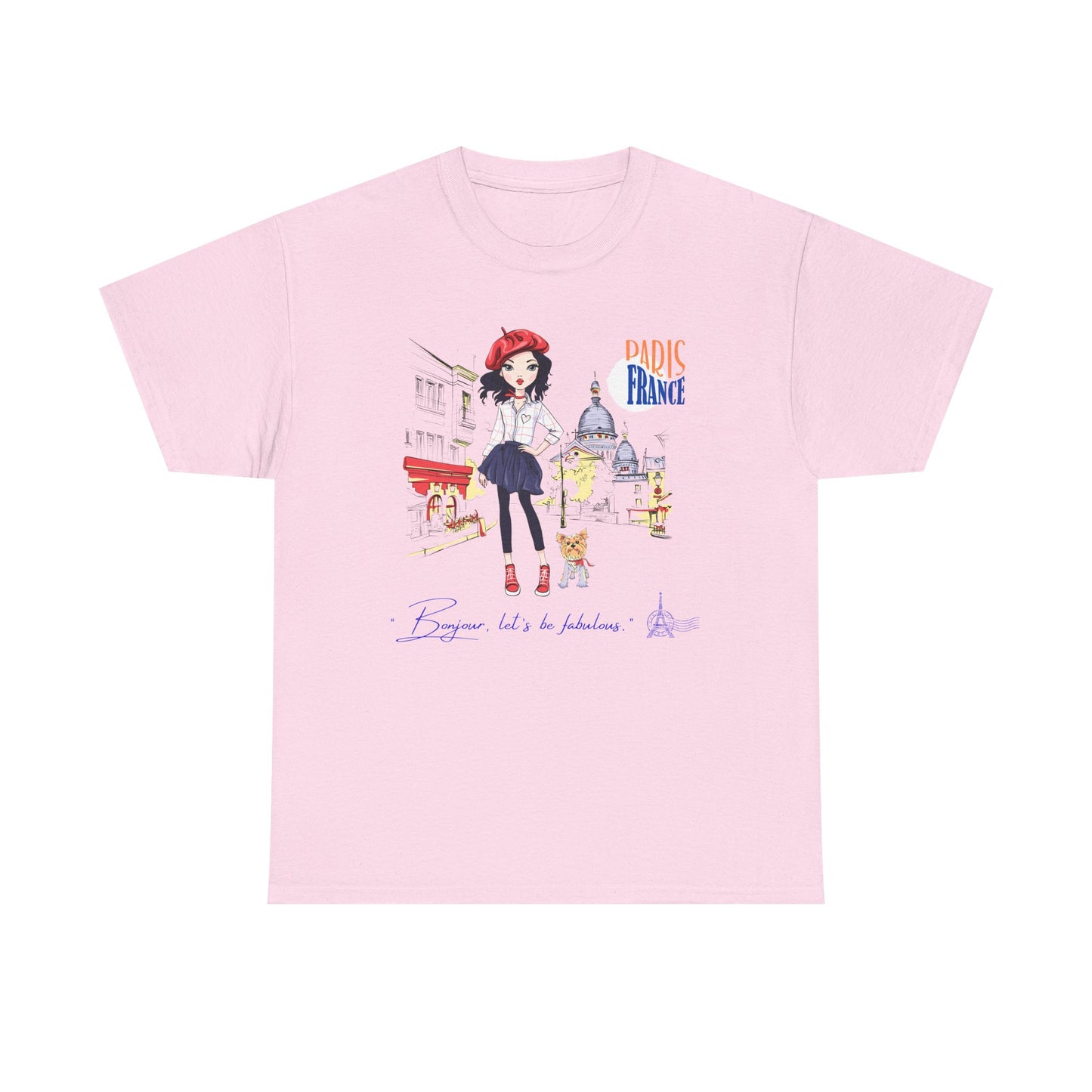 Paris Fashion Girl  T-Shirt”