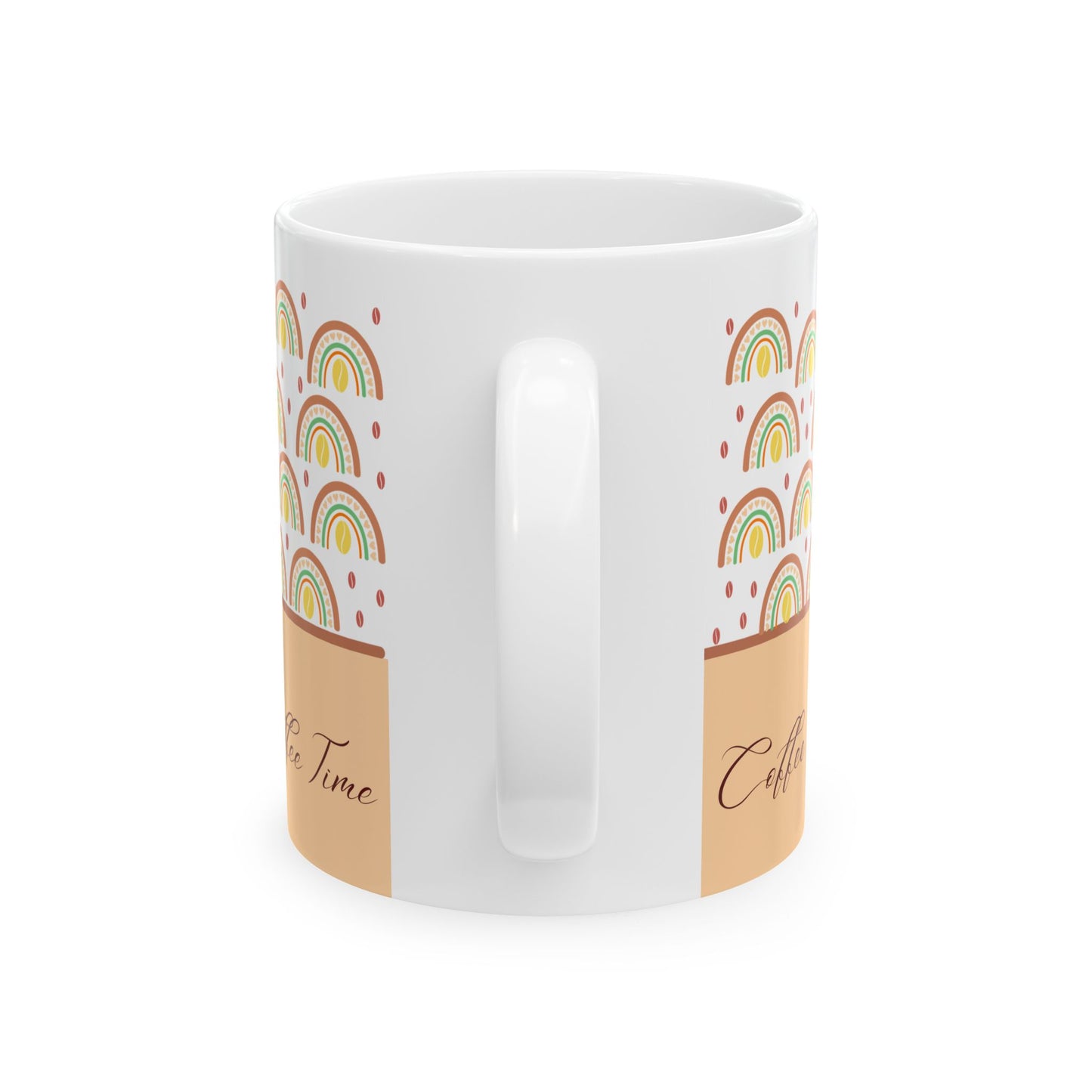 Coffee Rainbow Ceramic Mug