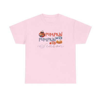 Pumpkin Fall T-Shirt, Cozy Autumn Graphic Tee, Fall Holiday Graphic Tee