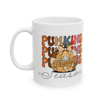Funny Pumpkin mug, Pumpkin mug, Friendsgiving mug.