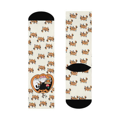 Cozy Pumpkin Season  Crew Socks